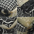 CHANEL JUMBO PATCHWORK COCOMARK FLOWER CHAIN SHOULDER BAG BLACK WHITE PVC TWEED SILVER HARDWARE 90341912