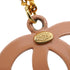 CHANEL PINK COCOMARK NECKLACE GOLD ACCESSORY 03S 90345097