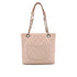 CHANEL PST CHAIN TOTE BAG PINK CAVIAR SKIN SILVER HARDWARE 90325798