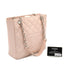 CHANEL PST CHAIN TOTE BAG PINK CAVIAR SKIN SILVER HARDWARE 90325798