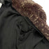 CHANEL RABBIT FUR LOGO BUTTON SHORT SLEEVE COAT BROWN LAPIN 40 05A RTW 90313369