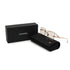 VINTAGE CHANEL RIMLESS SUNGLASSES COCOMARK BROWN GOLD EYEWEAR 90340172