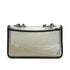 CHANEL SAND BY THE SEA CHAIN SHOULDER BAG BALCK CLEAR VINYL SAND LAMB SKIN GOLD HARDWARE 90341908