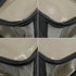 CHANEL SAND BY THE SEA CHAIN SHOULDER BAG BALCK CLEAR VINYL SAND LAMB SKIN GOLD HARDWARE 90341908