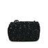 CHANEL SEQUINS 2WAY CHAIN SHOULDER BAG NAVY BLACK TWEED GOLD HARDWARE 90317004