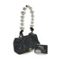 CHANEL SEQUINS 2WAY CHAIN SHOULDER BAG NAVY BLACK TWEED GOLD HARDWARE 90317004