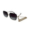 CHANEL SUNGLASSES COCOMARK CHAIN MOTIF BLACK GOLD EYEWEAR 90324448