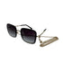 CHANEL SUNGLASSES COCOMARK CHAIN MOTIF BLACK GOLD EYEWEAR 90324448
