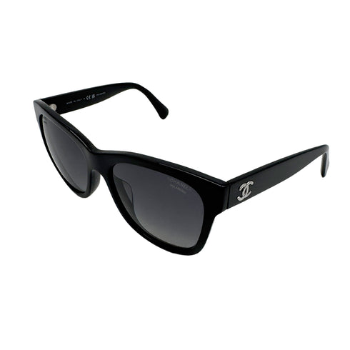CHANEL SUNGLASSES COCOMARK LOGO BLACK EYEWEAR 90319126