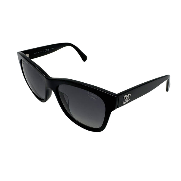 CHANEL SUNGLASSES COCOMARK LOGO BLACK EYEWEAR 90319126