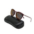 CHANEL SUNGLASSES COCOMARK RED SILVER EYEWEAR 90322165