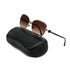 CHANEL SUNGLASSES LOGO CAMELLIA BROWN GOLD EYEWEAR 90312954
