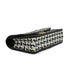 CHANEL TURN LOCK CHAIN SHOULDER BAG CAMBON HOUNDSTOOTH BLACK WHITE SILVER LEATHER GOLD HARDWARE 90340478