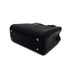 CHANEL TURN LOCK HAND SHOULDER BAG BLACK CAVIAR SKIN GOLD HARDWARE 90314386