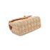 CHANEL MATELASSE CHAIN HAND SHOULDER BAG BEIGE TWEED GOLD HARDWARE 90332581