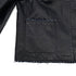CHANEL TWEED LEATHER JACKET NAVY LAMB SKIN 40 P51 RTW 90313367