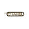 CHANEL VALLETTA CHAIN LOGO SILVER HAIR ACCESSORY B20C 90339682