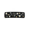 CHANEL VALLETTA DOT COCOMARK BLACK WHITE PLASTIC HAIR ACCESSORY 05C 90340905