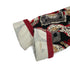 CHANEL VINTAGE COCOMARK FLEECE CARDIGAN RED BLACK BEIGE COTTON 38 09P RTW 90313370