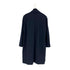 CHANEL VINTAGE COCO BUTTON LONG COAT NAVY 38 96P RTW 90312623