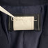 CHANEL VINTAGE COCO BUTTON LONG COAT NAVY 38 96P RTW 90312623