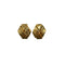 VINTAGE CHANEL EARRINGS LOGO GOLD ACCESSORY 96P 90331680