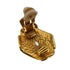 VINTAGE CHANEL EARRINGS LOGO GOLD ACCESSORY 96P 90331680