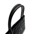 VINTAGE CHANEL MEDALLION MATELLASSE TOTE BAG BLACK CAVIAR SKIN SILVER HARDWARE 90314329
