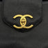 VINTAGE CHANEL SUPER MODEL CHAIN TOTE BAG BLACK CAVIAR SKIN GOLD HARDWARE 90313550