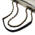 CHANEL SAND BY THE SEA CHAIN SHOULDER BAG BALCK CLEAR VINYL SAND LAMB SKIN GOLD HARDWARE 90341909