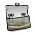 CHANEL SAND BY THE SEA CHAIN SHOULDER BAG BALCK CLEAR VINYL SAND LAMB SKIN GOLD HARDWARE 90341909