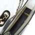 CHANEL SAND BY THE SEA CHAIN SHOULDER BAG BALCK CLEAR VINYL SAND LAMB SKIN GOLD HARDWARE 90341909