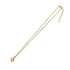 CHRISTIAN DIOR NECKLACE CD LOGO GOLD ACCESSORY 90322212