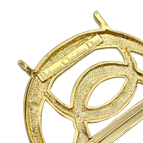 CHRISTIAN DIOR BROOCH LOGO GOLD ACCESSORY 90322183