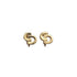 CHRISTIAN DIOR EARRINGS CD LOGO GOLD ACCESSORY 90326683