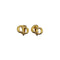 CHRISTIAN DIOR EARRINGS CD LOGO GOLD ACCESSORY 90326698