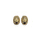 CHRISTIAN DIOR EARRINGS CD LOGO OVAL GOLD ACCESSORY 90326695