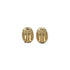 CHRISTIAN DIOR EARRINGS CD LOGO OVAL GOLD ACCESSORY 90326695