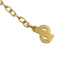CHRISTIAN DIOR NECKLACE CD LOGO GOLD ACCESSORY 90322199