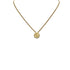 CHRISTIAN DIOR NECKLACE CD LOGO GOLD ACCESSORY 90322199