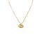 CHRISTIAN DIOR NECKLACE CD LOGO GOLD ACCESSORY 90327621