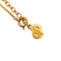 CHRISTIAN DIOR NECKLACE CD LOGO GOLD ACCESSORY 90327621