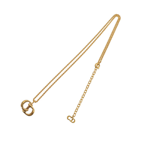 CHRISTIAN DIOR NECKLACE CD LOGO GOLD ACCESSORY 90323213
