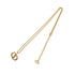 CHRISTIAN DIOR NECKLACE CD LOGO GOLD ACCESSORY 90323213