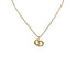 CHRISTIAN DIOR NECKLACE CD LOGO GOLD ACCESSORY 90324647