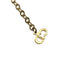 CHRISTIAN DIOR NECKLACE CD LOGO GOLD ACCESSORY 90324647