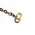 CHRISTIAN DIOR NECKLACE CD LOGO OVAL GOLD ACCESSORY 90323208