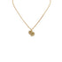 CHRISTIAN DIOR NECKLACE CD LOGO RHINESTONE GOLD ACCESSORY 90322201