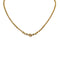 CHRISTIAN DIOR NECKLACE CD LOGO RHINESTONE GOLD ACCESSORY 90326700
