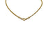 CHRISTIAN DIOR NECKLACE CD LOGO RHINESTONE GOLD ACCESSORY 90322194